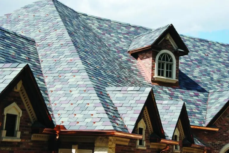 Slate roof