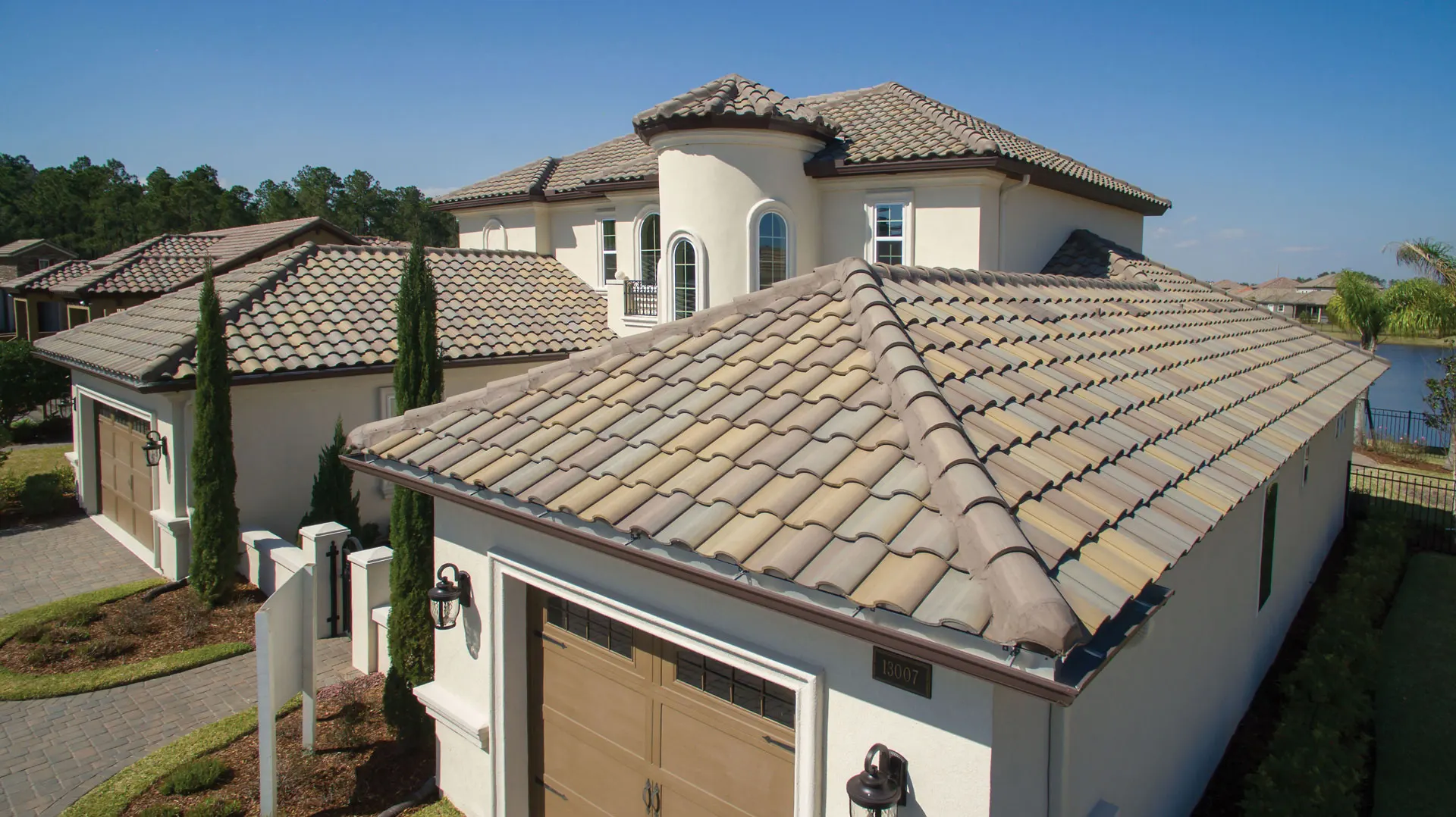 Tile roof
